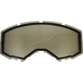 Smoke Non-Vented Dual Replacement Lens for Zone Pro/Zone/Focus Goggles