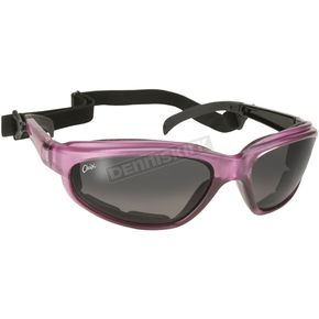 Purple Freedom Sunglasses w/Gray Gradient Lens