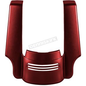 Crimson Red Sunglo Dual Cut Stretched Tri-Bar Fender Extension
