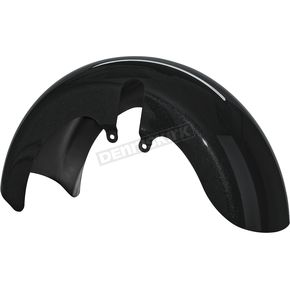 Black Tempest 18 in. Wide Fat Tire Front Fender