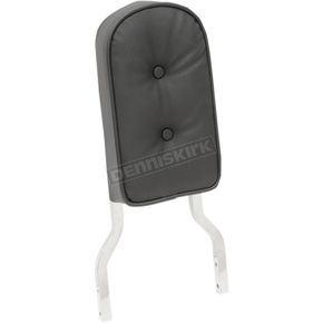 10 in. Tall Pillow Stitch Sissy Bar Pad for Square Sissy Bars