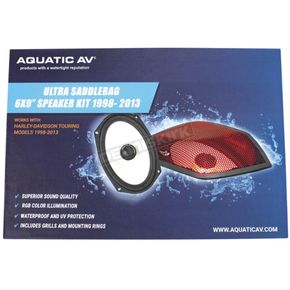 Black Ultra Saddlebag Speaker Kit