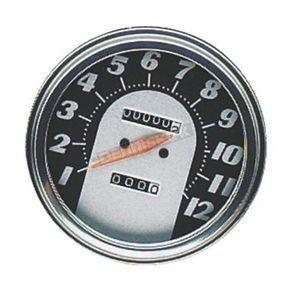 Antique Face 5 in. FL Type Speedometer for 1:1 Transmissions