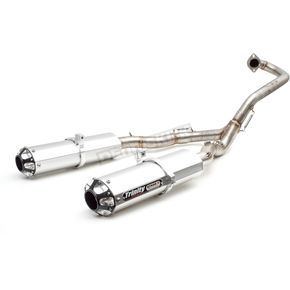 Dual Brushed Exhaust System 