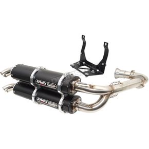 Black Stage 5 Dual Exhaust System
