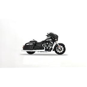 Chrome 4.5 in. DBX45 Slip-On Mufflers w/Chrome Tradition End Caps