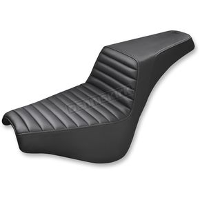 Black Tuck and Roll Step-Up Seat