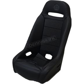 Black Extreme Straight Stitch Seat 
