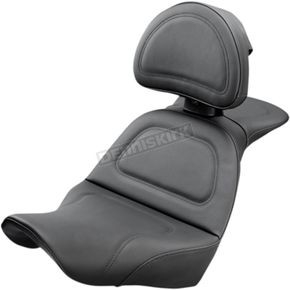 Black Explorer Seat w/Driver Backrest