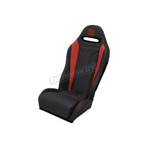 Black/Red Double T Performance Seat