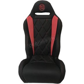 Black/Red Diamond Performance Seat