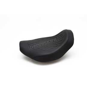 Blac Solo Seat for M8 Breakout/Fatboy with Kodlin Rear Fender and Tank