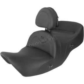 Black Heated Roadsofa Seat w/Driver Backrest