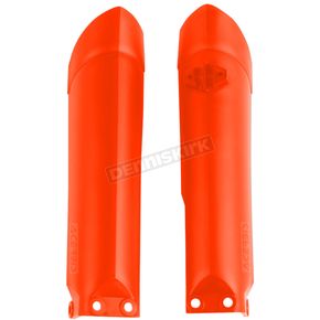2016 Orange Lower Fork Cover Set for Inverted Forks