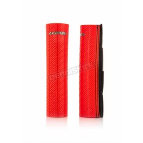 Universal Red Rubber Upper Fork Guards