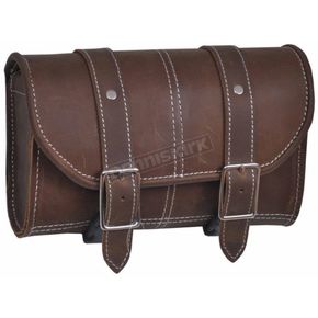 Dark Brown Leather Tool Bag