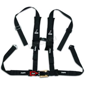 Black 2 in. 4 Point Seat Harness