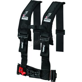 Black 3 in. 4 Point Seat Harness