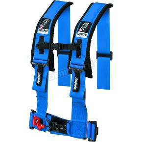 Blue 3 in. 4 Point Seat Harness