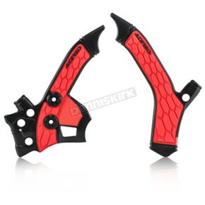 Black/Red X-Grip Frame Guards