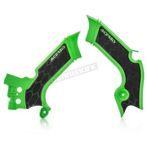 Green/Black X-Grip Frame Guards