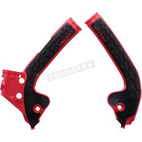 Black/Red X-Grip Frame Guards