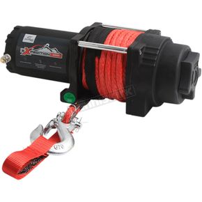4500 lb Expedition 4 Bolt Winch w/Synthetic Rope