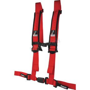 Red 2 in. 4 Point EZ Adjust Seat Harness