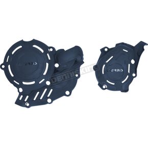 Blue X-Power Clutch/Ignition Cover Kit