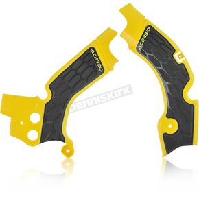 Yellow/Black X-Grip Frame Guards