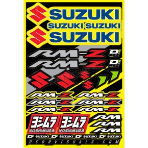 Suzuki Decal Sheet