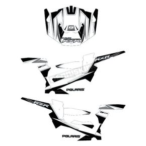 White/Black/Silver RZR Graphic Kit
