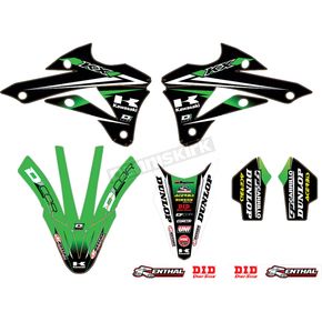Kawasaki Team Green Graphics Trim Kit