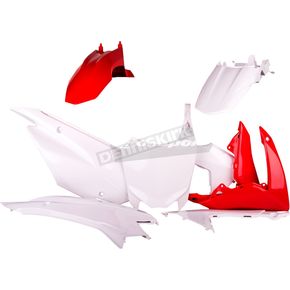 Red/White OE Plastic Body Kit