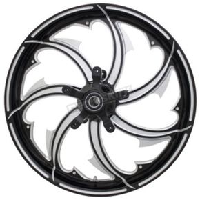 Black Cut 26 x 3.75 in. Fury Forged Aluminum Front Wheel for ABS