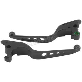 Black 4 Hole Series Brake and Clutch Lever Set