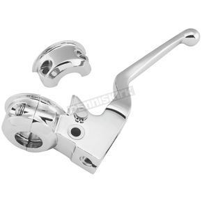 Chrome Clutch Lever and Bracket Assembly