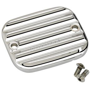 Chrome Finned Front Master Cylinder Cover