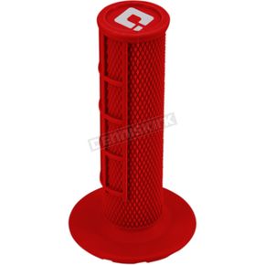 Red 1/2 Waffle V2 Lock-On Grips