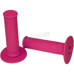 Pink Hot Lap Full Diamond Soft MX Grips