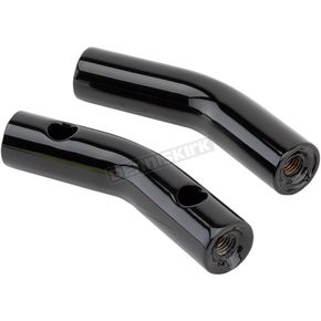 Gloss Black 6 in. Kage Fighter Handlebar 1 1/4 in. Pullback Risers