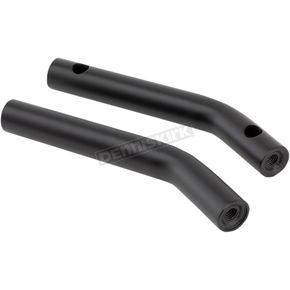 Flat Black 10 in. Kage Fighter Handlebar 1 1/4 in. Pullback Risers