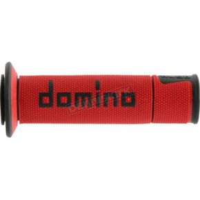 Red/Black  A450 Domino Grips