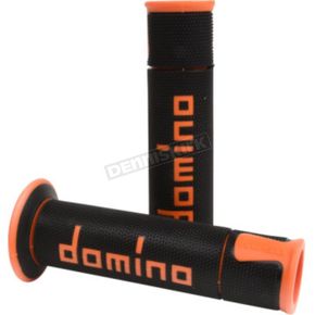 Orange/Black  A450 Domino Grips
