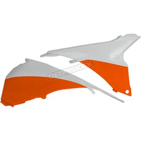 White/Orange Air Box Cover