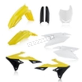 OEM 18 Yellow/Black/White Full Replacement Plastic Kit