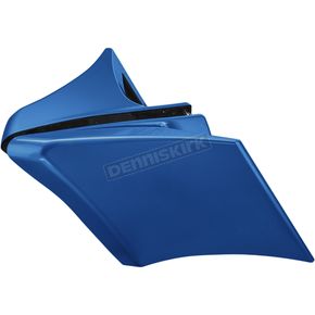 Electric Blue CVO Style Stretched Side Covers