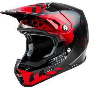 Youth Black/Red/Orange Formula CC Tektonic Helmet