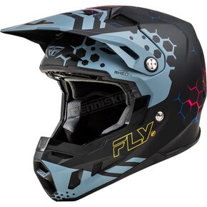 Matte Black/Slate/Blue Formula CC Tektonic Helmet