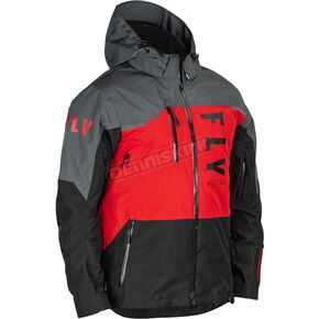 Black/Grey/Red Carbon Jacket